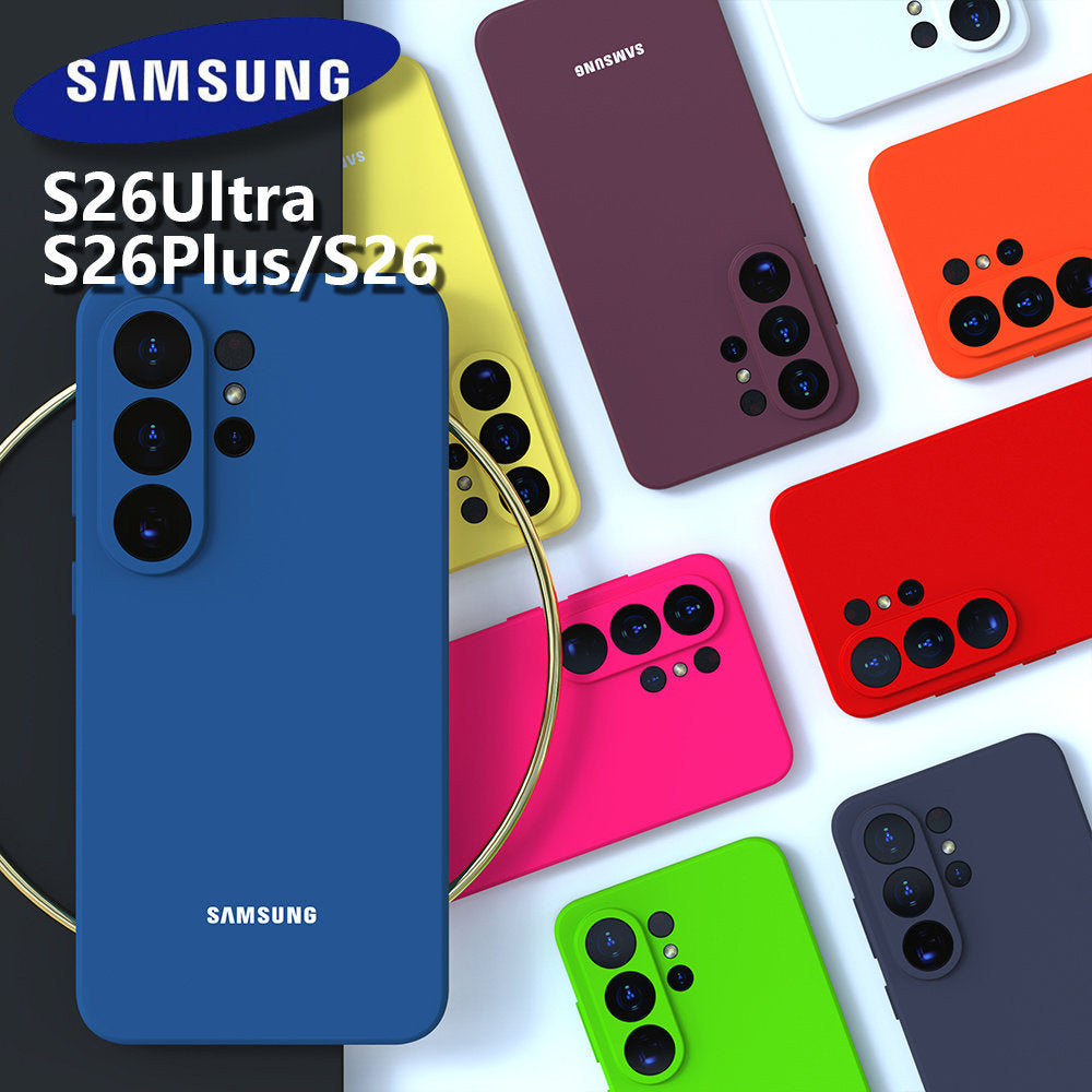 Solid Color Liquid Silicone Case