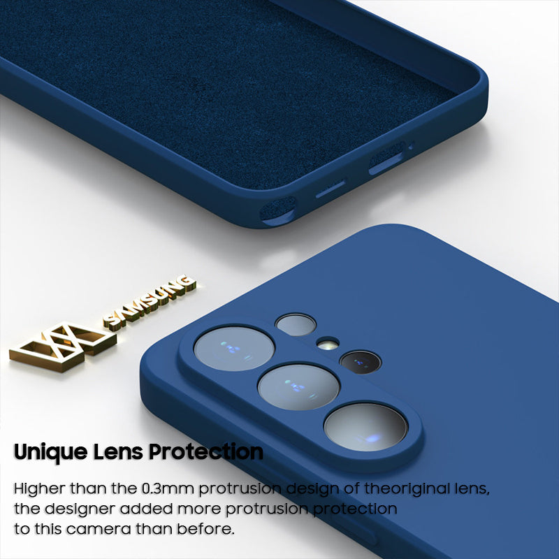 Solid Color Liquid Silicone Case