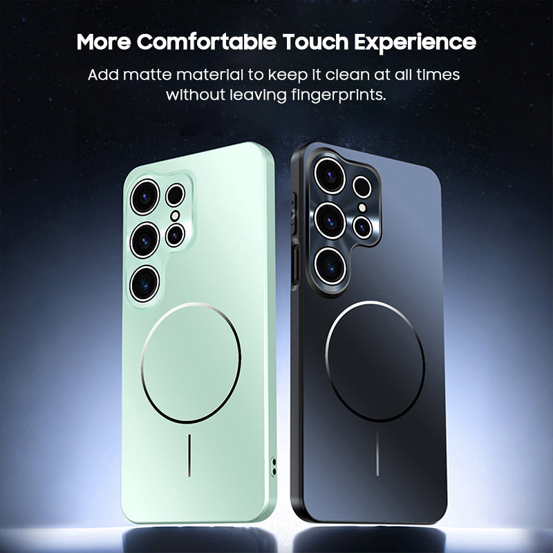 Electroplated Frosted Acrylic Case with MagSafe