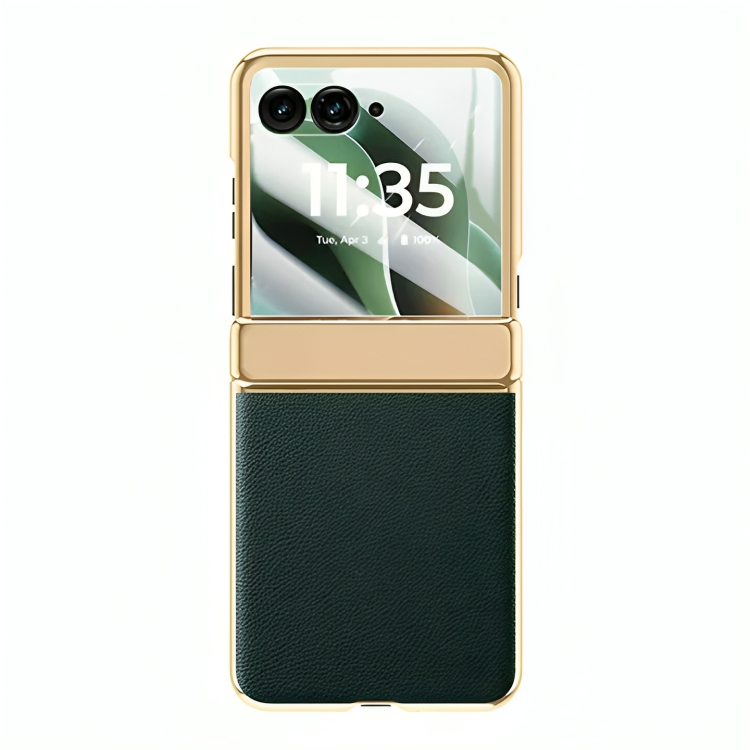 Luxury Electroplated Leather Case