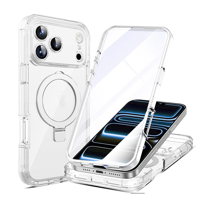 Double-Sided Protective Magsafe Case with Kickstand