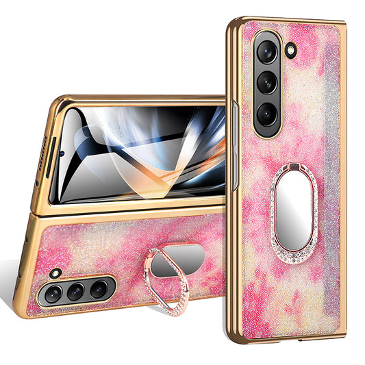 Samsung Galaxy Z Fold Series | Electroplated Flash Diamond Mobile Phone Case