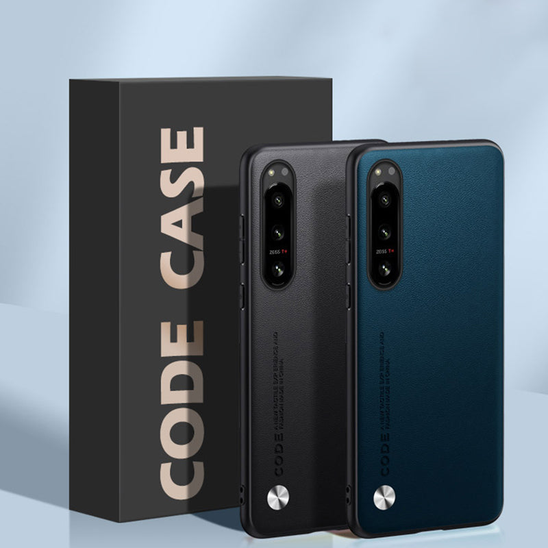 Solid Color Leather Case