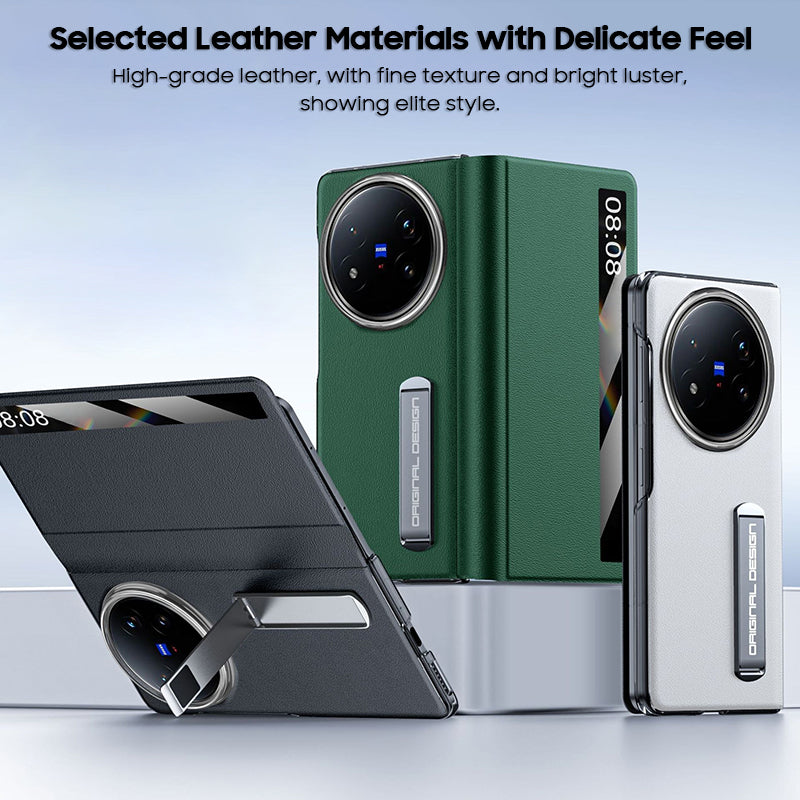Folding Flip Leather Case