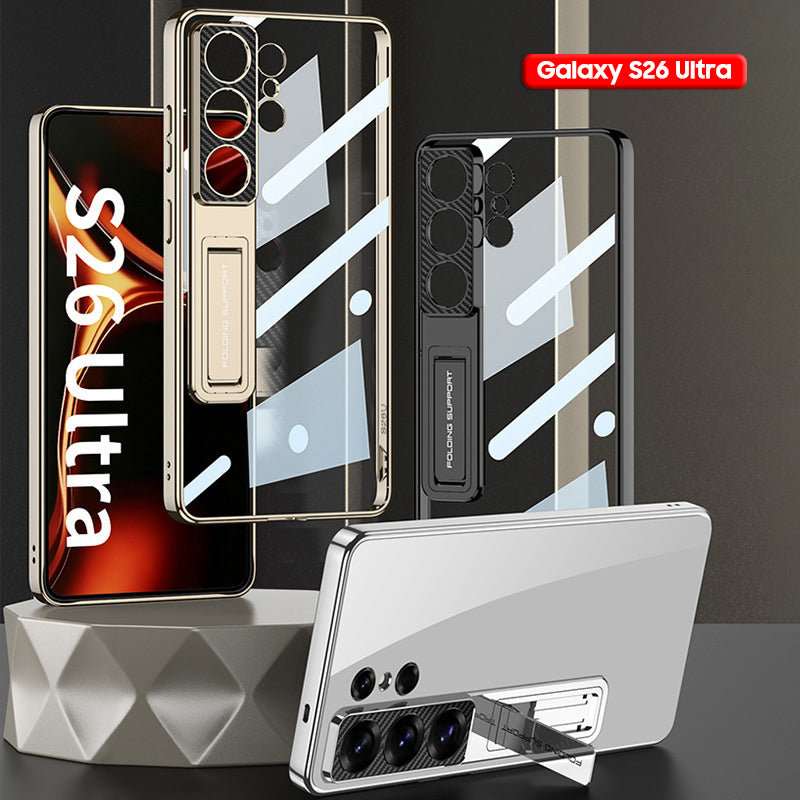 Electroplated Bracket Clear Case