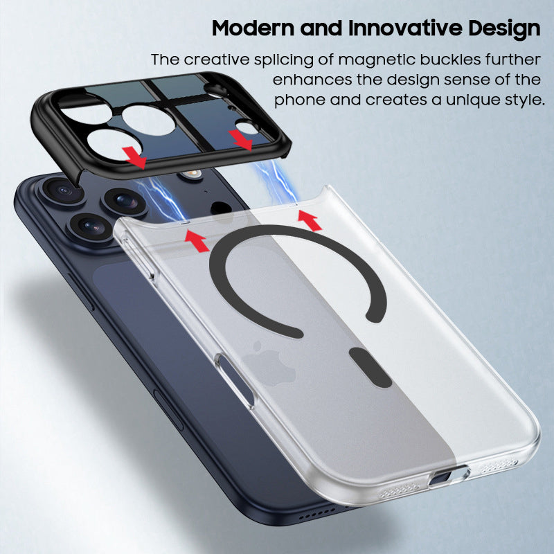 Creative Splicing Translucent Case with MagSafe