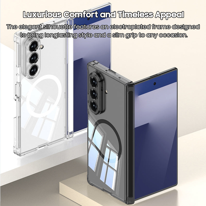 Electroplated Clear Case with MagSafe