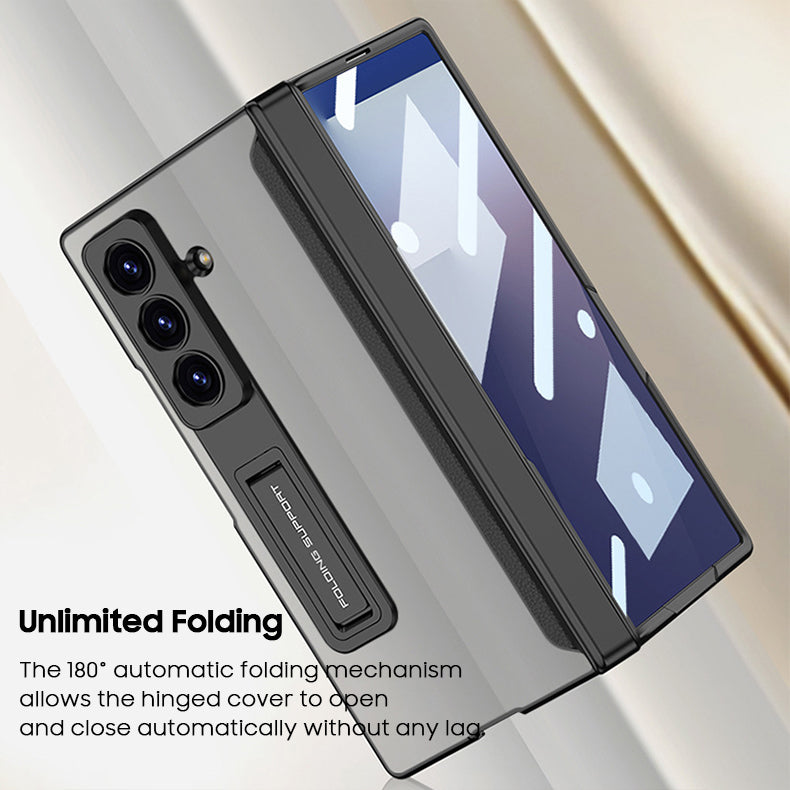 Frosted Translucent Case with Kickstand