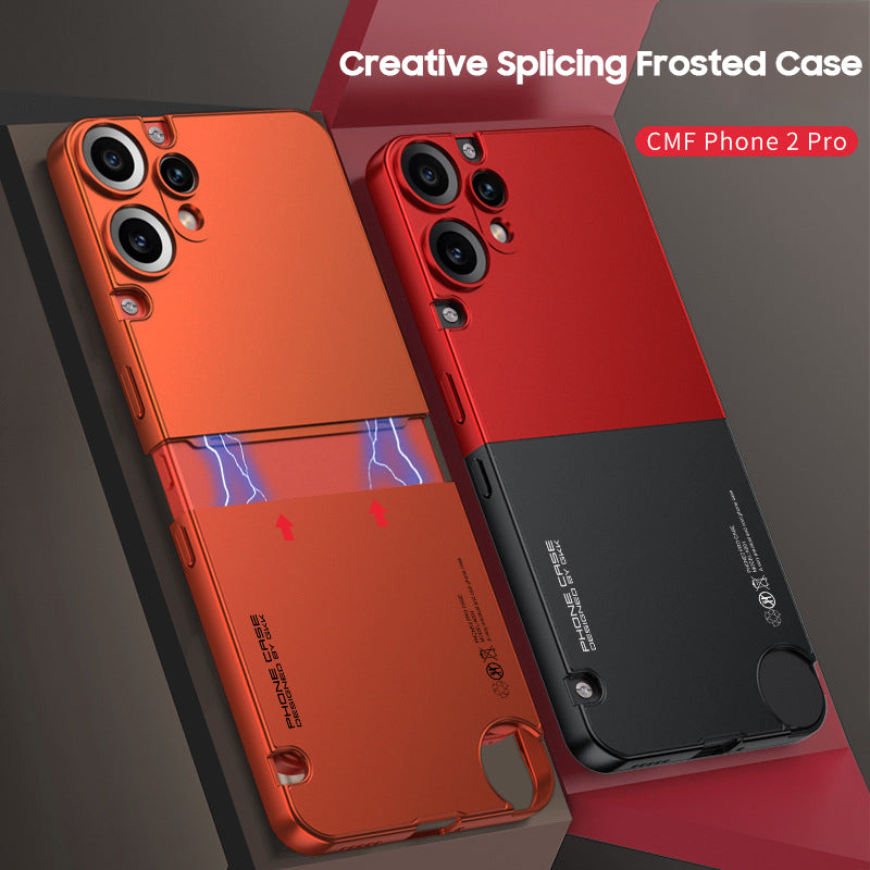 Creative Splicing Frosted Case