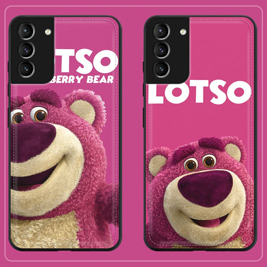 Samsung Series | Disney Lotso Leather Printed Phone Case