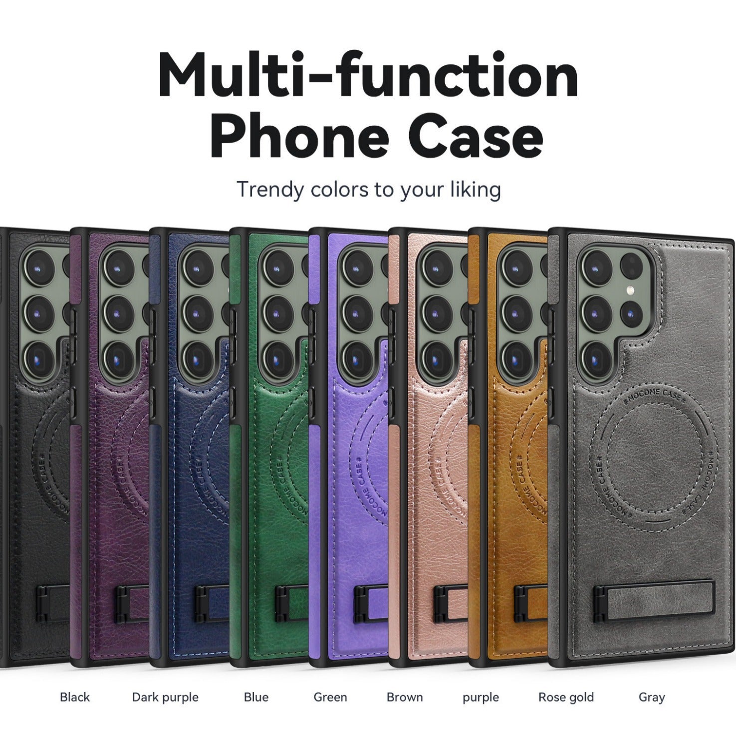 Business Stand Leather Case with MagSafe