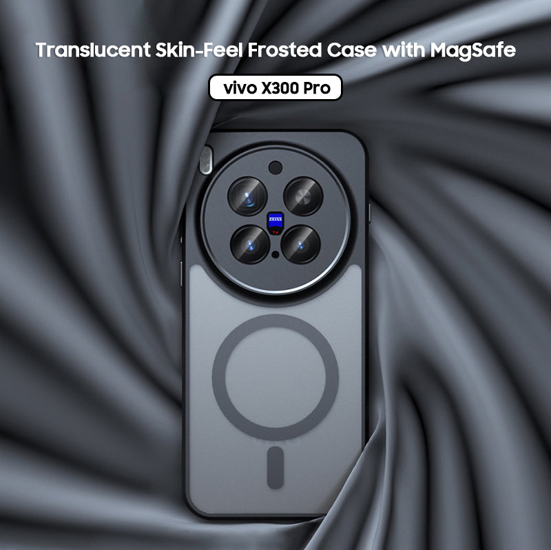 Translucent Skin-Feel Frosted Case with MagSafe