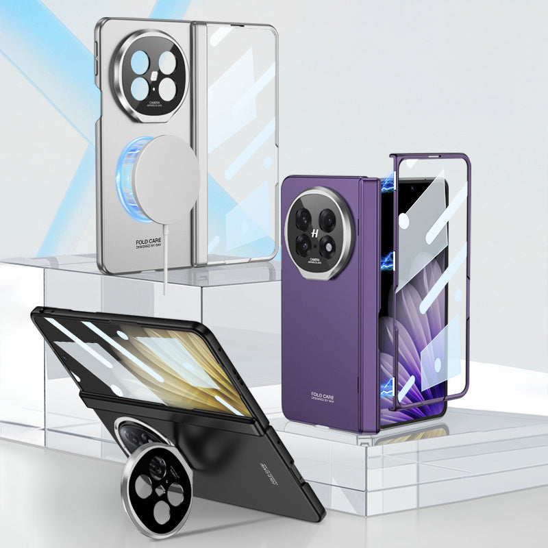 Invisible Lens Holder Hinge Protection Case with MagSafe