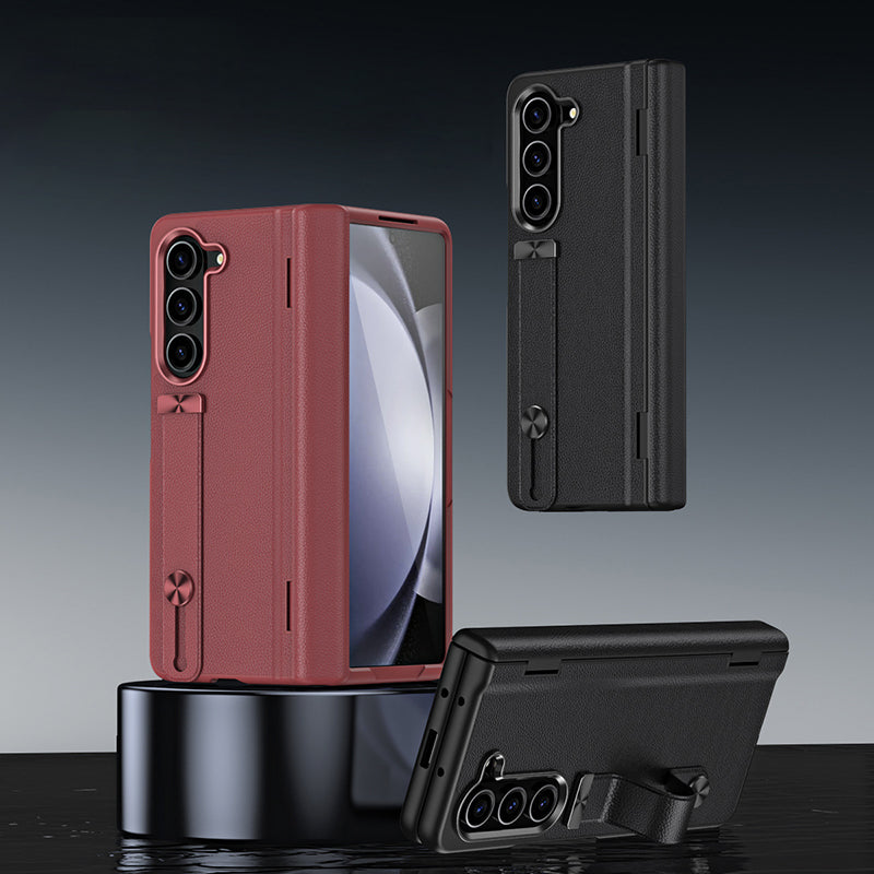 Genuine Leather Case with Strap