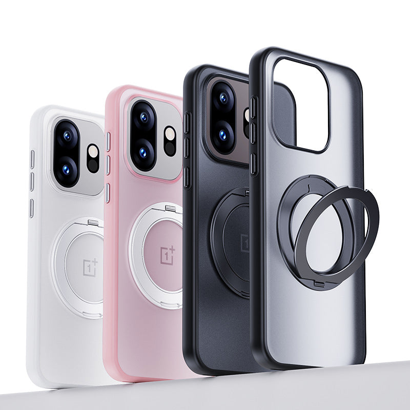 Translucent Frosted Swivel Stand Case with MagSafe