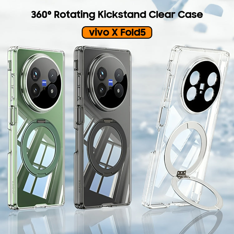 360° Rotating Kickstand Clear Case with MagSafe