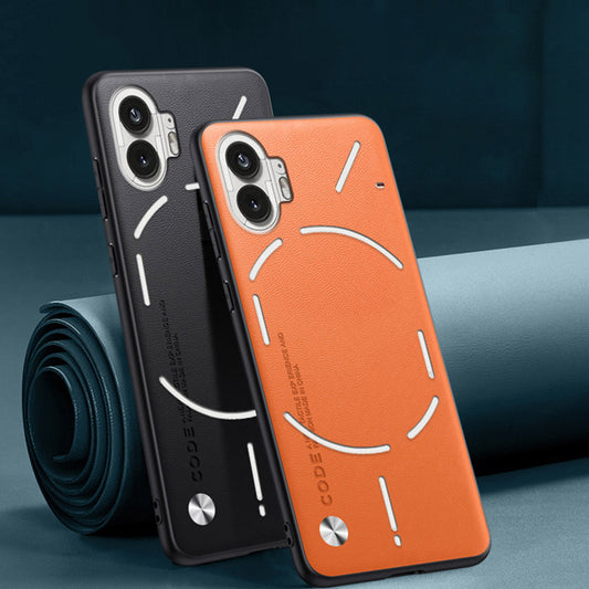 Nothing Series | Solid Color Leather Case