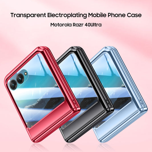 Motorola Series | Transparent Electroplating Mobile Phone Case
