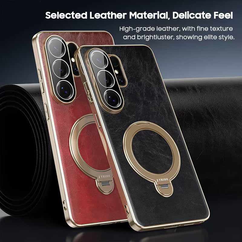 Swivel Ring Leather Case with MagSafe