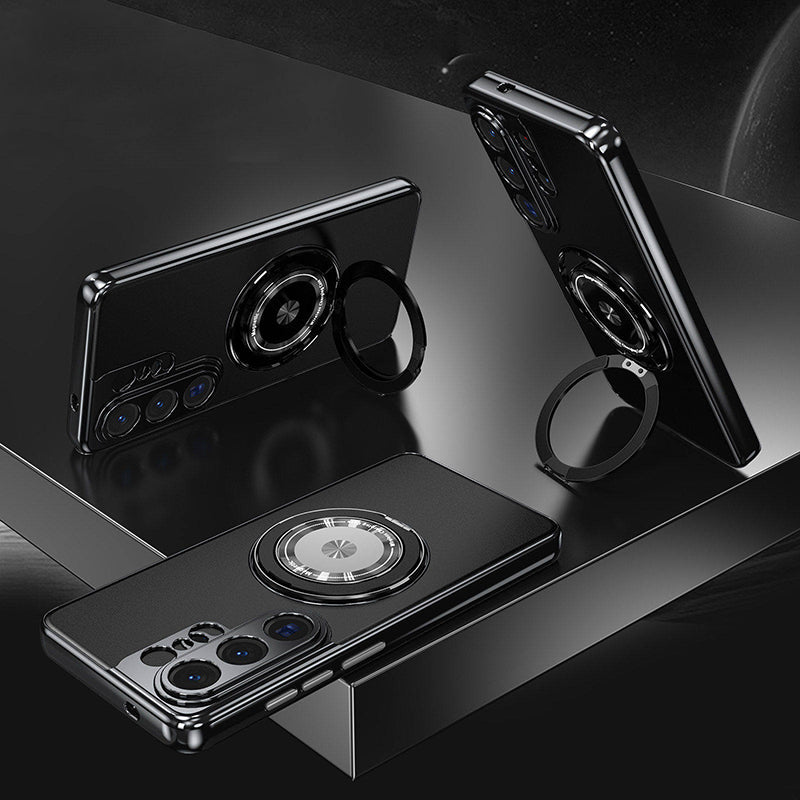 Rotating Magnetic Ring Frosted Case