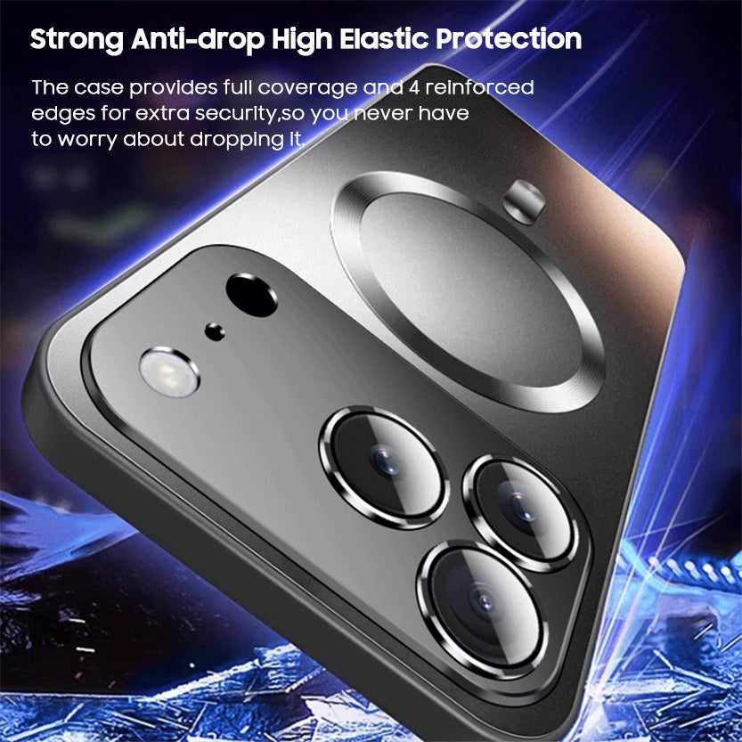 Full-Coverage Lens Protector Frosted Case with MagSafe