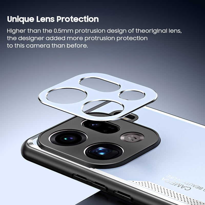 Alloy Metal Frosted Case