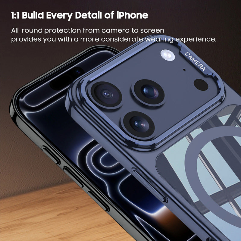 Electroplated Clear Case with MagSafe