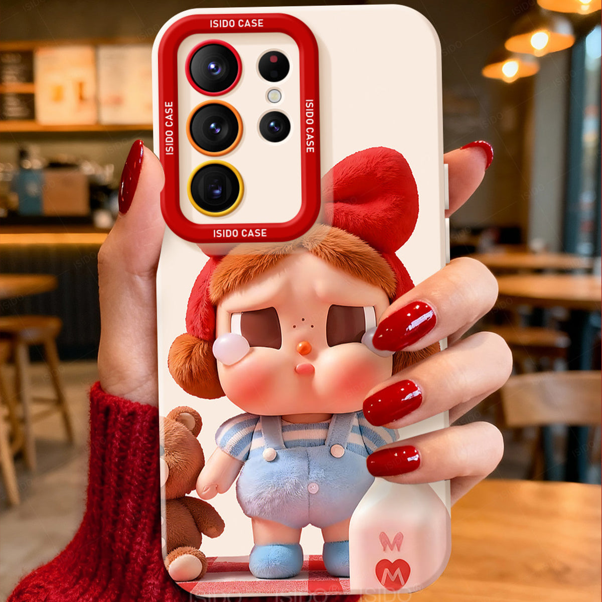 CRYBABY Liquid Silicone Lanyard Case