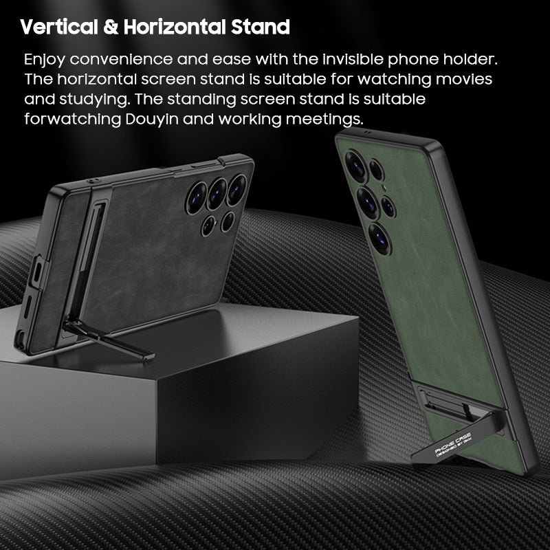 Sony-Serie | Ultradünne magnetische Handyhülle aus Metall und Glas