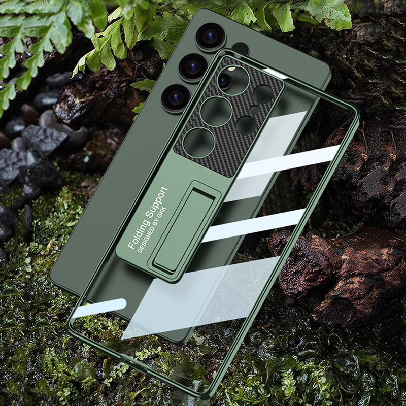 Electroplated Bracket Clear Case