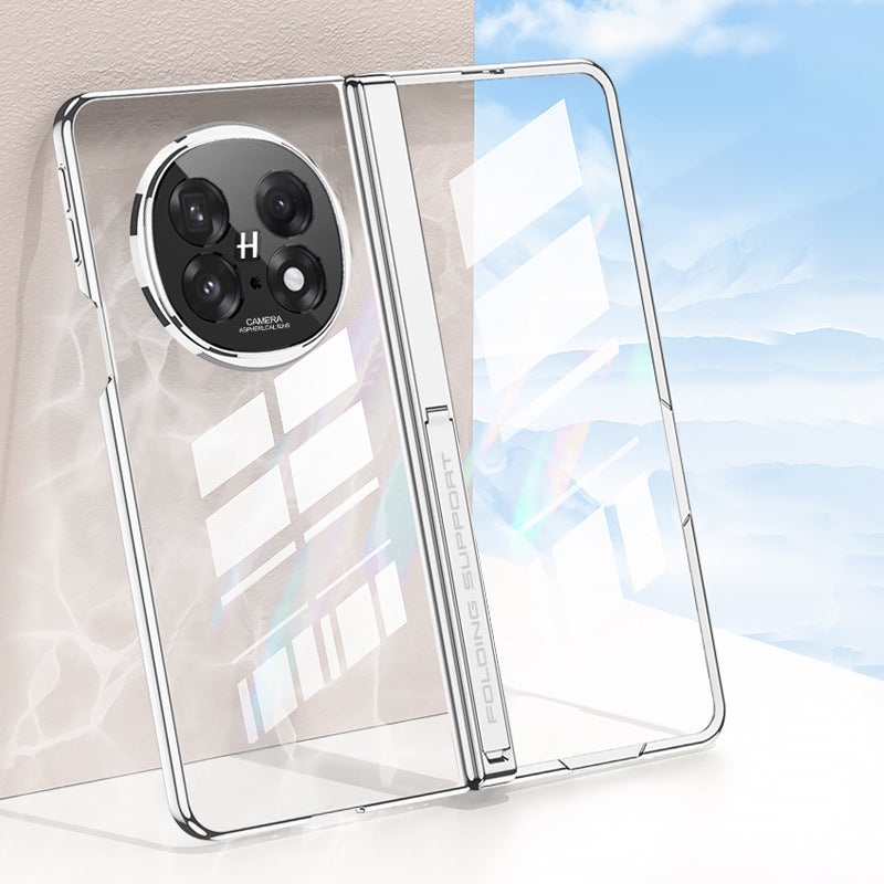 Transparent Electroplated Vertical Case