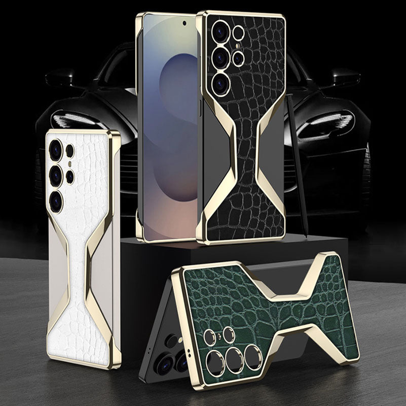 Crocodile Leather Case