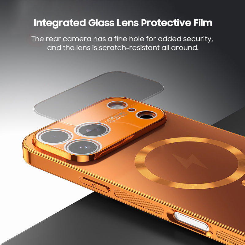 Electroplated Frosted Case with MagSafe