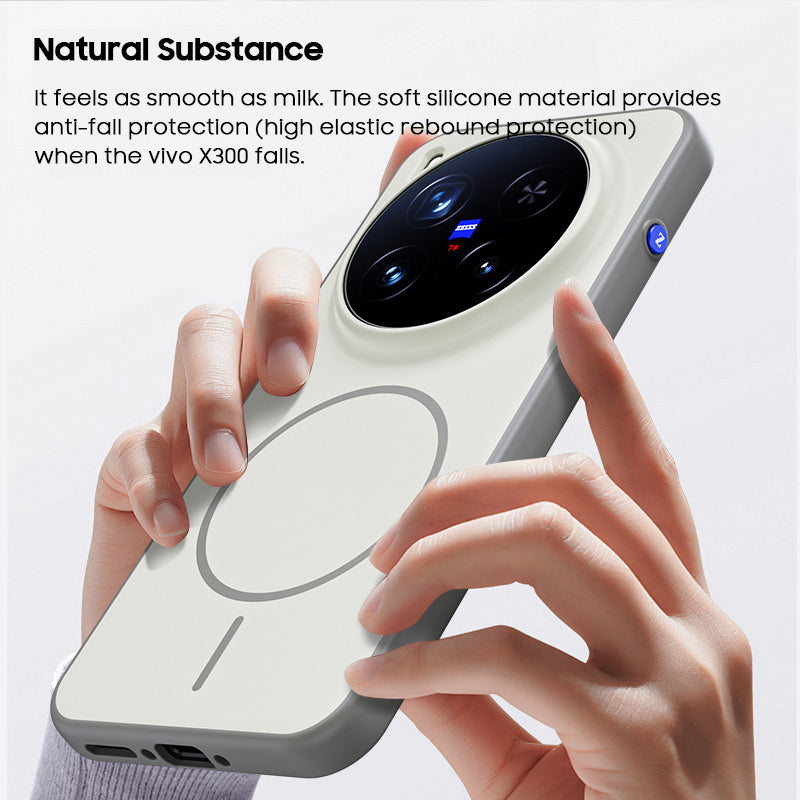 Skin-Friendly Matte Magnet Case
