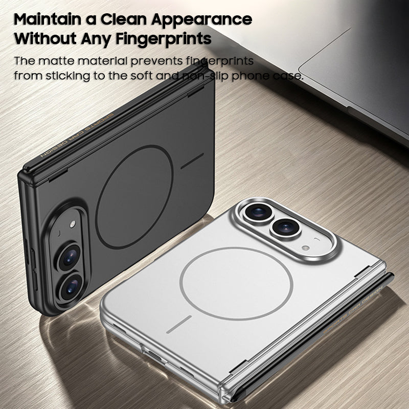 Matte Magnetic Hinge Case with MagSafe