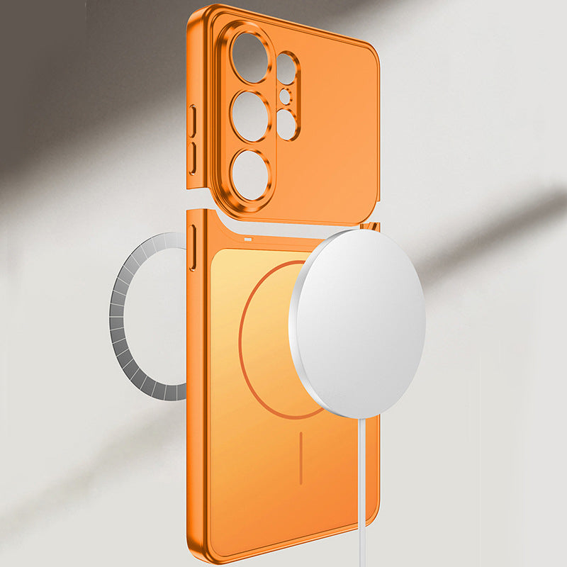 Creative Splicing Frosted Case with MagSafe