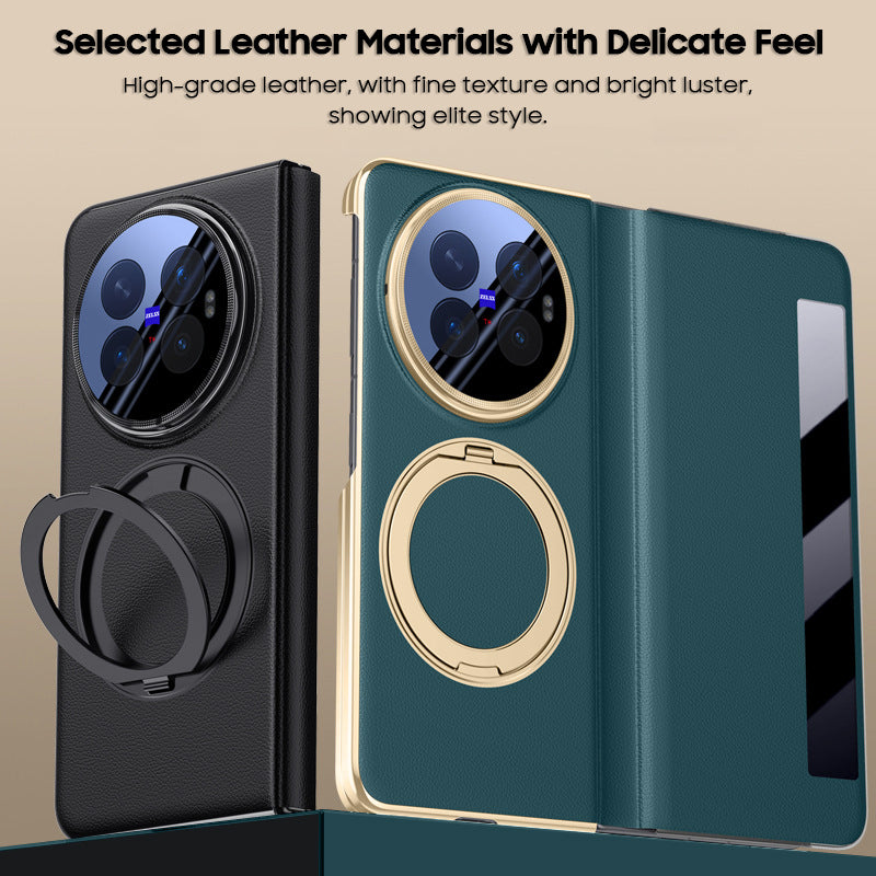 Folding Flip Leather Case with Kickstand