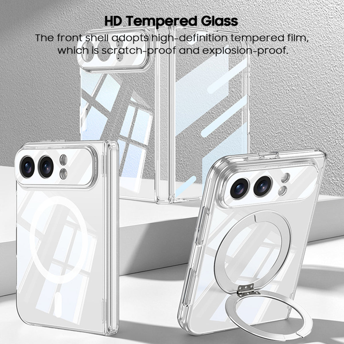 Shell and Film Integrated Transparent Case