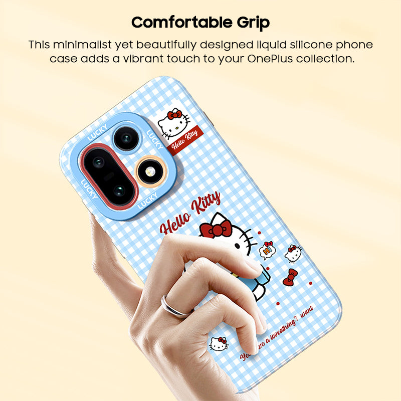 Hello Kitty Liquid Silicone Lanyard Case