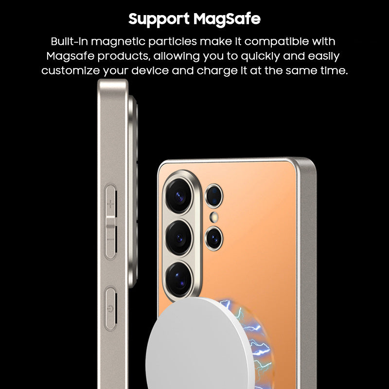 Electroplated Frosted Case with MagSafe