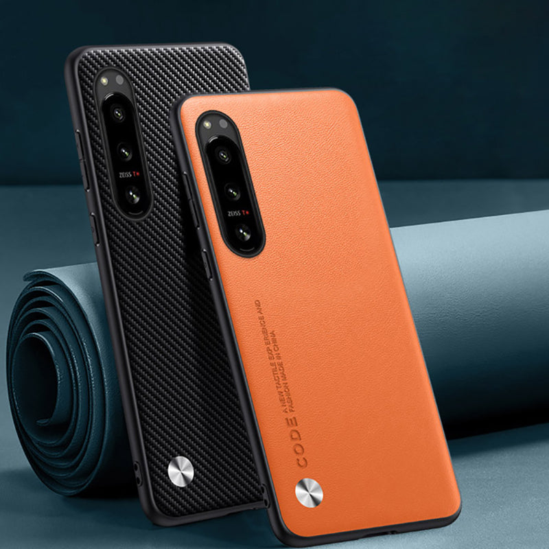 Solid Color Leather Case