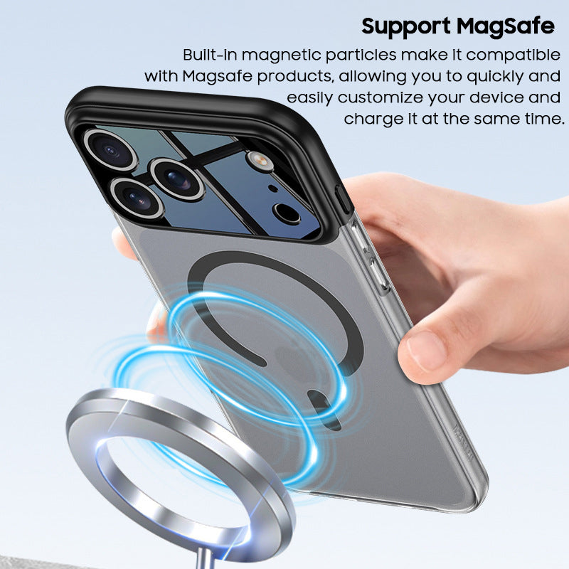 Creative Splicing Translucent Case with MagSafe