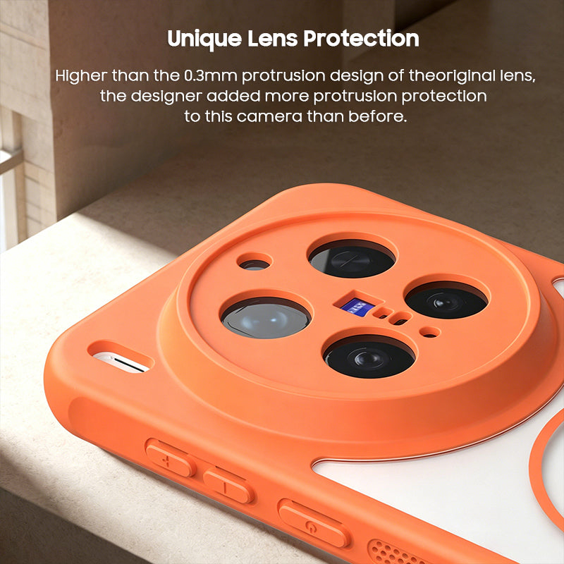 Translucent Skin-Feel Frosted Case with MagSafe