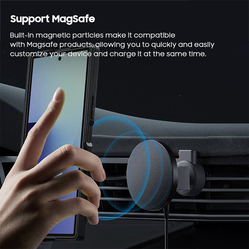 Skin-Friendly Matte Magnet Case