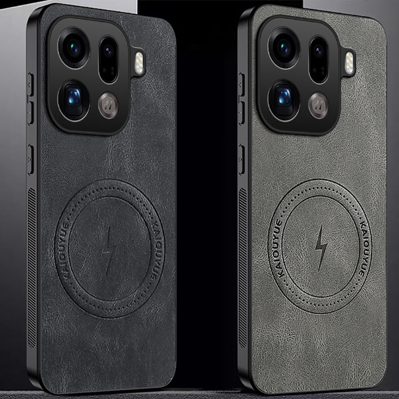 Matte Leather Case with MagSafe