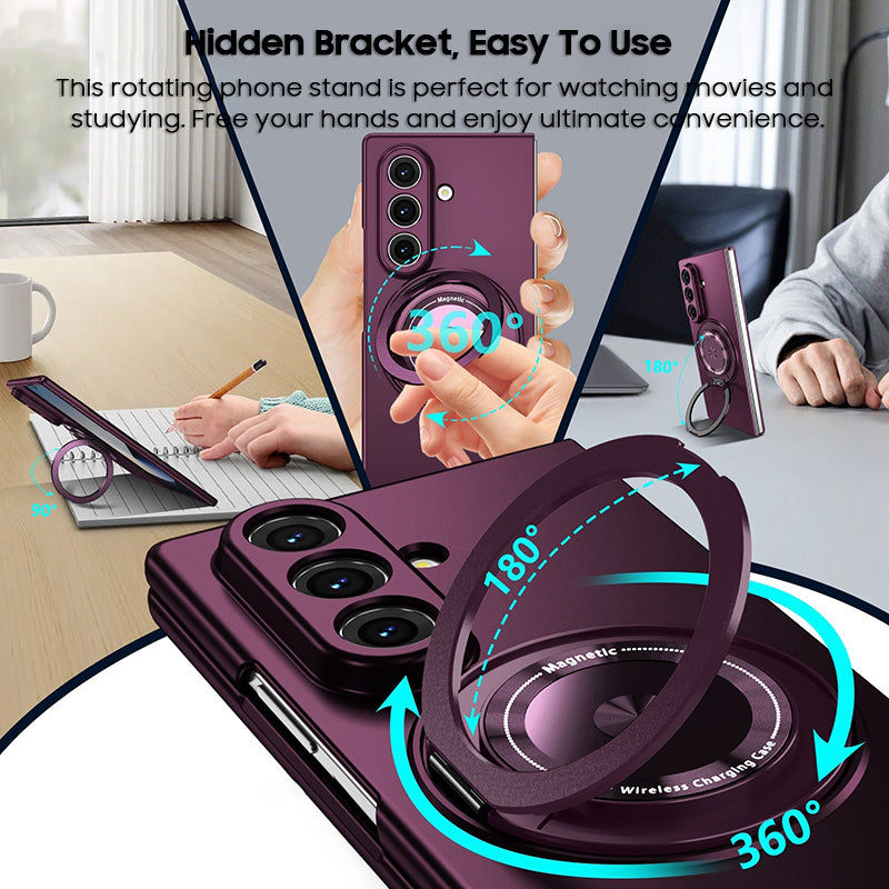 Magnetic Ring Kickstand Case