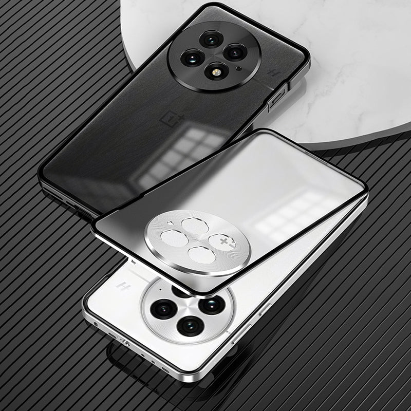 Single-Sided Buckle Metal Frame Case