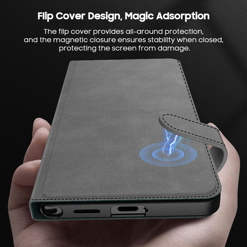 Multifunctional Wallet Card Holder Flip Leather Case