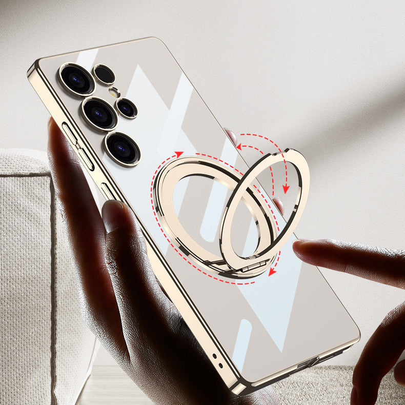 360° Rotating Metal Stand Case with MagSafe