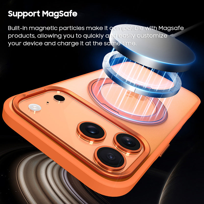 Anti-Fall Bracket Protective Case with MagSafe